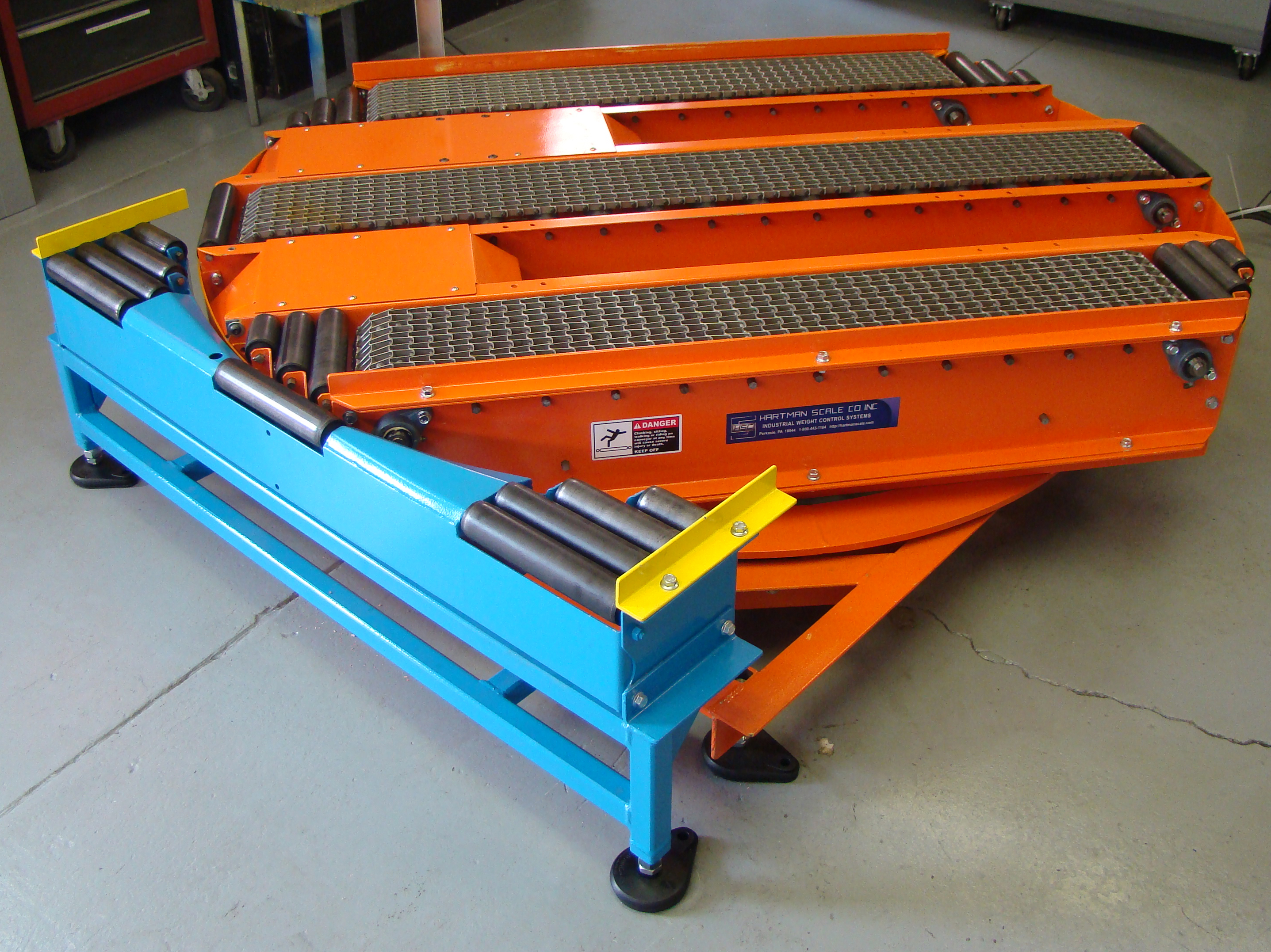 Hartman Scale Co Turn Table Conveyor